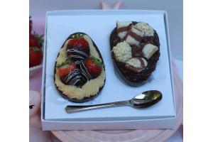 Kit Dois Ovos Kinder Bueno, Morango